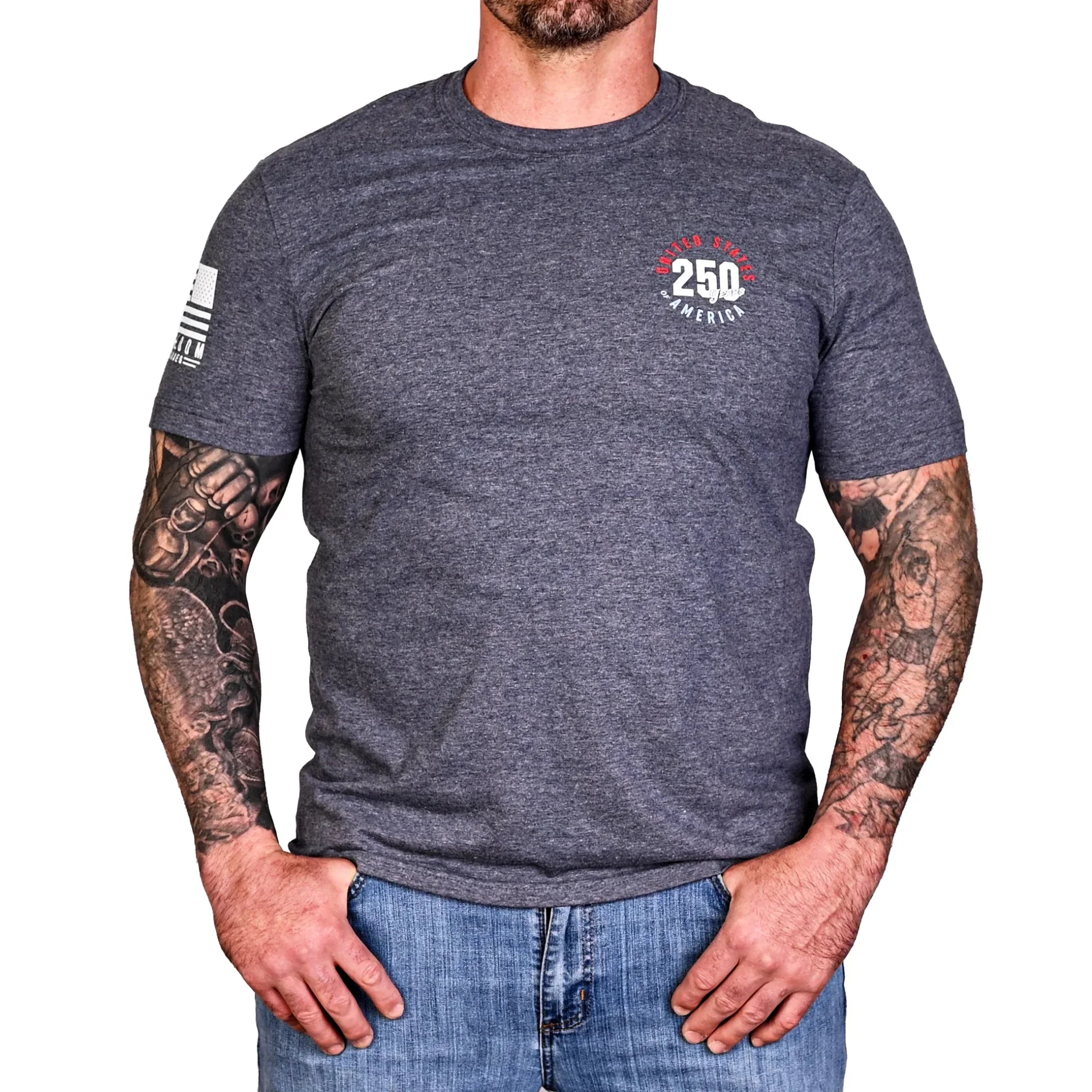 Freedom Fatigues Men's 250th Anniversary Patriotic T-Shirt - Image 8
