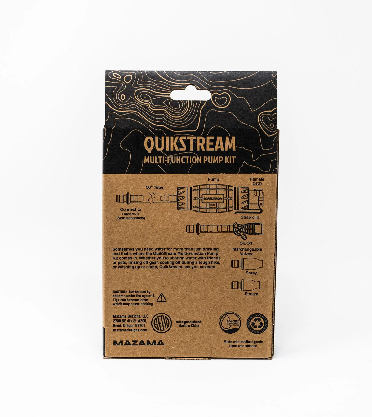 Mazama QuikStream Hydration Pump Kit, Multi-Function - Image 7