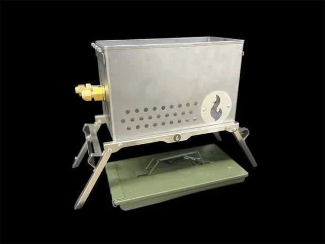 Naked LavaBox Combo | Color-Changing Portable Propane Fire Pit Kit with Over/Under & Bugout Bag - Image 7
