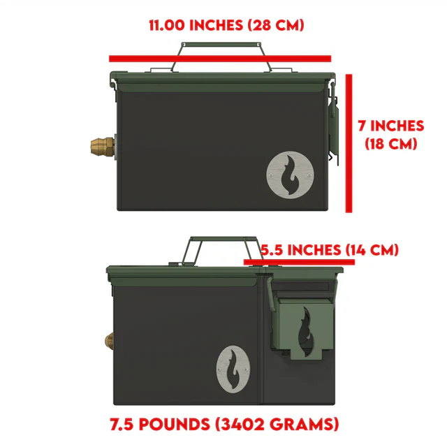 The Original LavaBox Combo | Portable Propane Fire Pit Kit (Bestseller) - Image 3