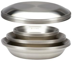 TOAKS Stainless Steel 16 pc Tableware Set | Camping & Outdoor Flatware Kit - Image 2