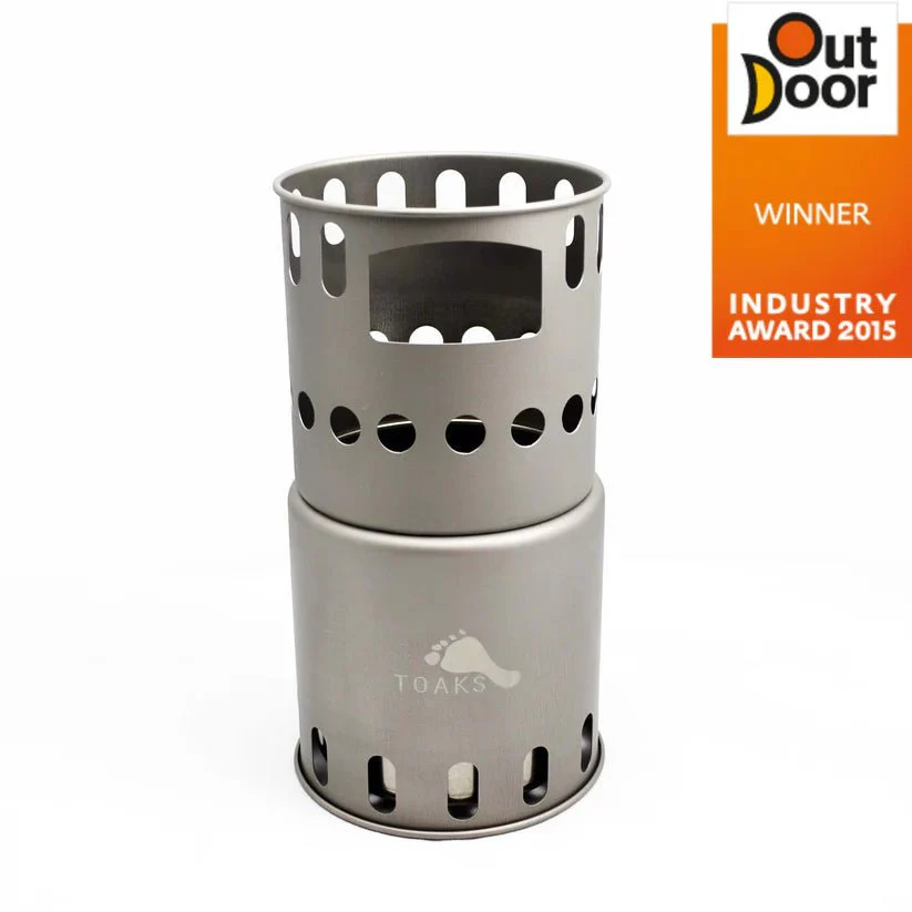 TOAKS Titanium Backpacking Wood Burning Stove - Image 5