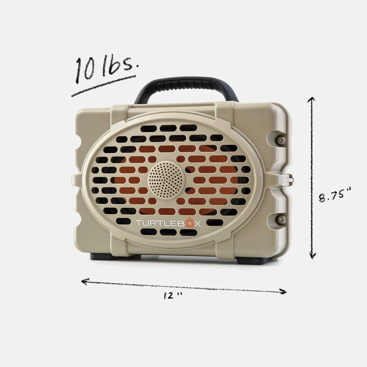 Turtlebox Original Gen 3 Speaker | Waterproof Rugged Outdoor Bluetooth Speaker - Image 10